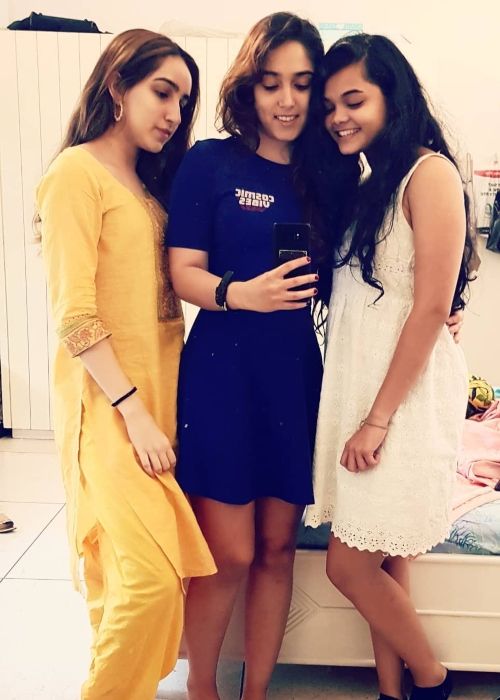 Ira taking a selfie with Danielle Pereira (right) and cousin Seher Hegde in 2019 (Ira Khan / Instagram) Ira taking a selfie with Danielle Pereira (right) and cousin Seher Hegde in 2019