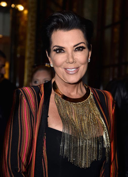 Kris Jenner present at the Balmain show as part of the Paris Fashion Week Womenswear Spring / Summer 2016 in Paris, France Kris Jenner present at the Balmain show as part of the Paris Fashion Week Womenswear Spring / Summer 2016 in Paris, France