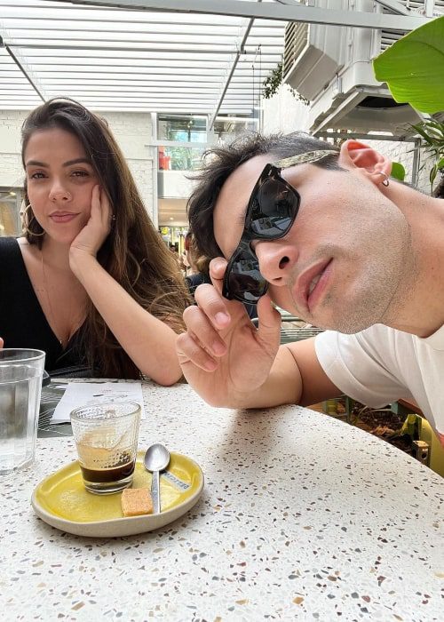 Bruno Fagundes as seen in a selfie with a girl named rebalerine in July 2022 (Bruno Fagundes / Instagram) Bruno Fagundes as seen in a selfie with a girl named rebalerine in July 2022