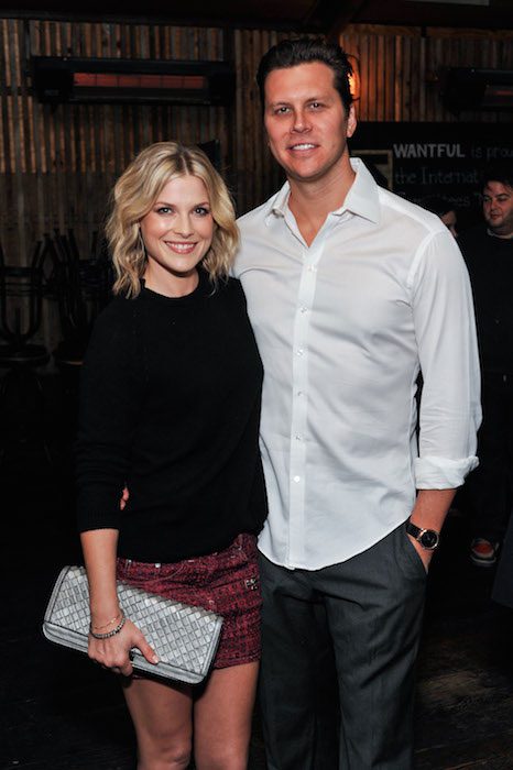Ali Larter and Hayes MacArthur. Ali Larter and Hayes MacArthur.