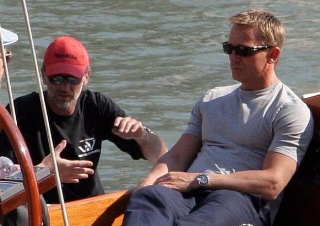 Michael G. Wilson (Left) and Daniel Craig on a yacht in Venice during a break in filming ‘Casino Royale’ in 2006 (wonderferret / Flickr / CC BY 2.0) Michael G. Wilson (Left) and Daniel Craig on a yacht in Venice during a break in filming 'Casino Royale' in 2006