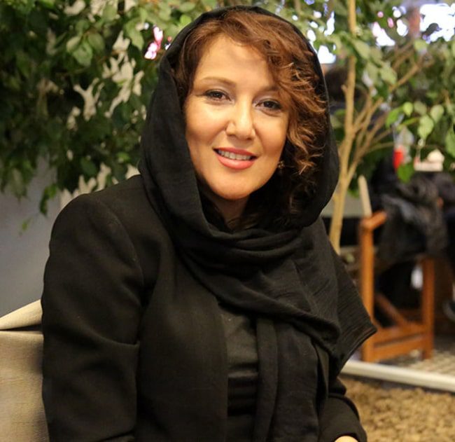 Pantea Bahram as seen at the 36th Fajr International Film Festival in 2018 (Ramona Mirian / MojNews / CC BY 4.0) Pantea Bahram as seen at the 36th Fajr International Film Festival in 2018