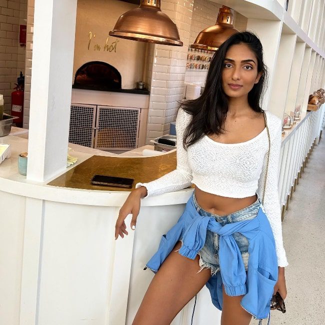 Aishwarya Sushmita posing for a picture in October 2022 (Aishwarya Sushmita / Instagram) Aishwarya Sushmita posing for a picture in October 2022
