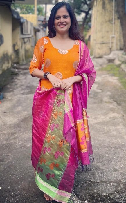 Manava Naik as seen in an Instagram post in October 2022 (Manava Naik / Instagram) Manava Naik as seen in an Instagram post in October 2022