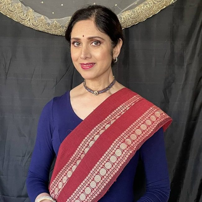 Meenakshi Seshadri as seen in a picture that was taken in Dallas, Texas in January 2021 (Meenakshi Seshadri / Instagram) Meenakshi Seshadri as seen in a picture that was taken in Dallas, Texas in January 2021