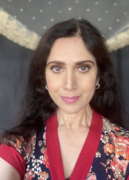 Meenakshi Seshadri as seen in a selfie that was taken in April 2021 (Meenakshi Seshadri / Instagram) Meenakshi Seshadri as seen in a selfie that was taken in April 2021