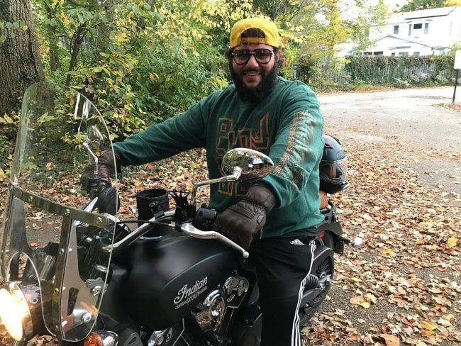 Mohammed Amer as seen while smiling for a picture in Yellow Springs, Ohio (Mohammed Amer / Instagram) Mohammed Amer as seen while smiling for a picture in Yellow Springs, Ohio