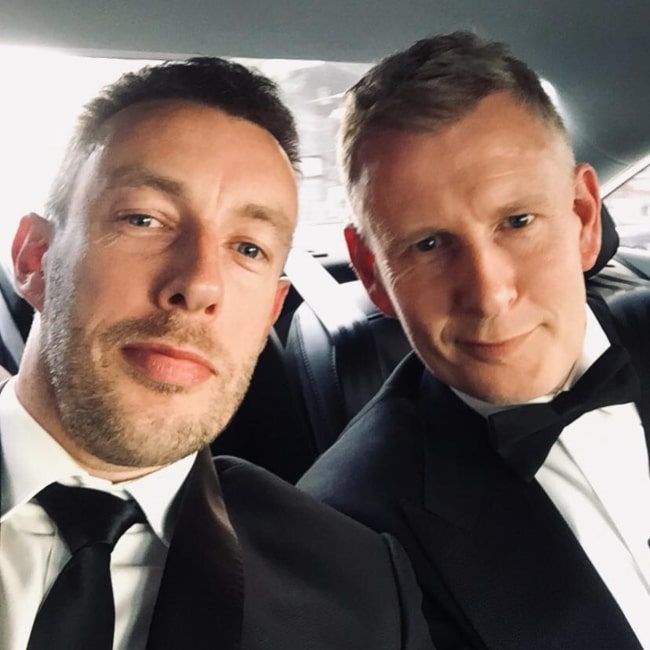Patrick Kielty and his brother Cahal Kielty in May 2019 (Patrick Kielty / Instagram) Patrick Kielty and his brother Cahal Kielty in May 2019