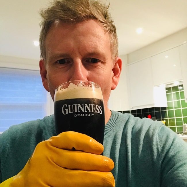 Patrick Kielty as seen in a selfie that was taken in March 2020 (Patrick Kielty / Instagram) Patrick Kielty as seen in a selfie that was taken in March 2020