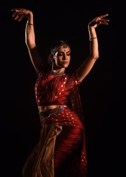 Rukmini Vijayakumar as seen in an Instagram Post in October 2022 (Rukmini Vijayakumar / Instagram) Rukmini Vijayakumar as seen in an Instagram Post in October 2022