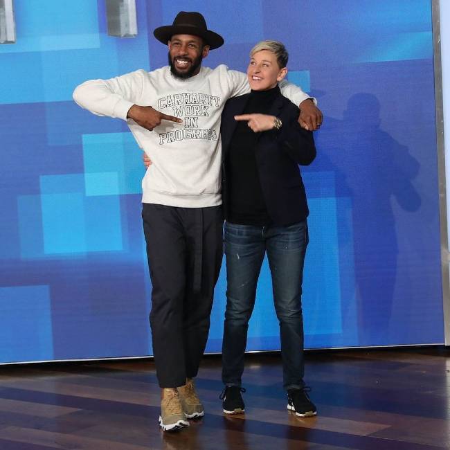 Stephen Boss seen with Ellen DeGeneres in January 2022 (Stephen Boss / Instagram) Stephen Boss seen with Ellen DeGeneres in January 2022
